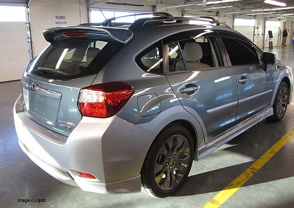 Subaru Impreza Wagon Factory Roof No Light Spoiler (2012-2017) - Image 6